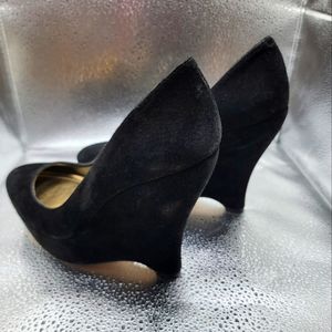 Black Velvet Heels BCBG